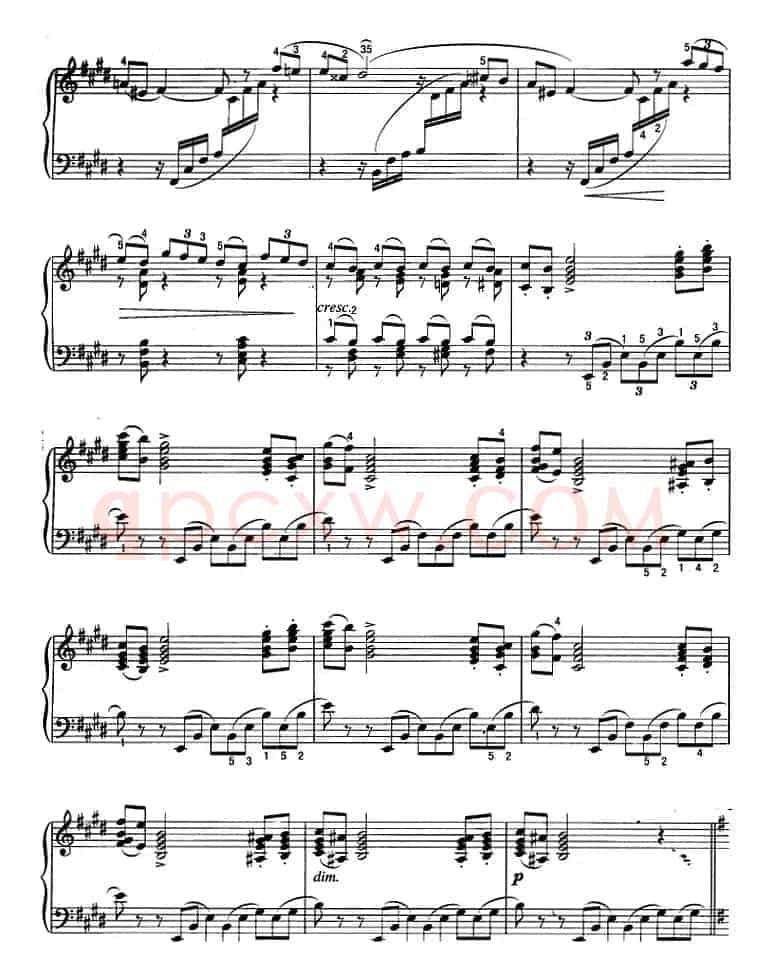 不可不弹的世界钢琴名曲：三驾马车之旅（选自《四季》）