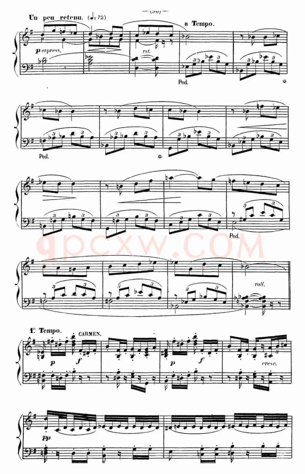 Carmen for Solo Piano（卡门全剧钢琴独奏版）（No.16）