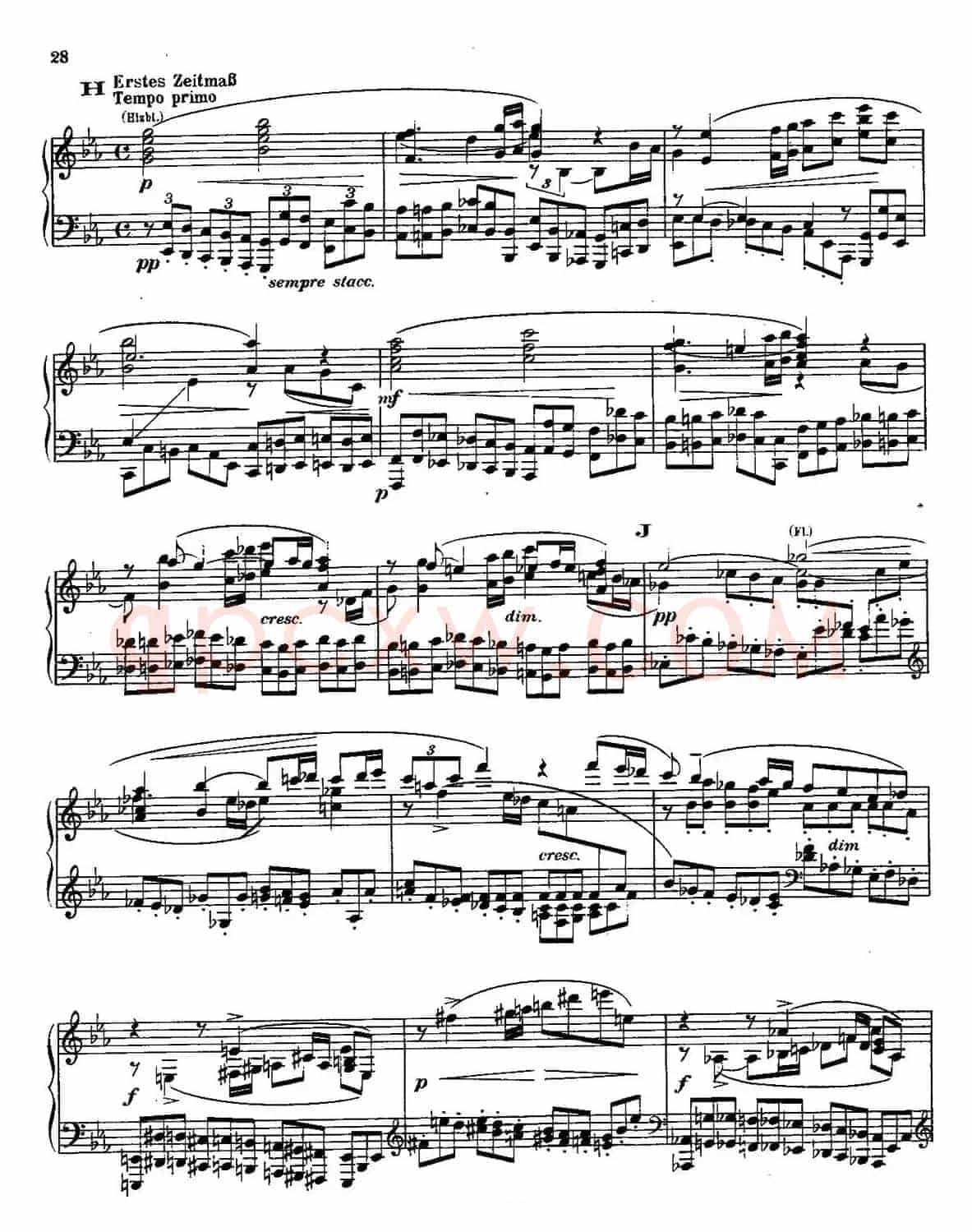 Symphony No.3 in d Minor - Solo Piano(d小调第三交响曲·钢琴独奏版·Ⅱ)
