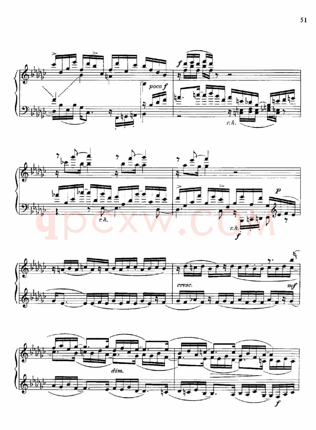 降e小调钢琴奏鸣曲 Op.26 v.4