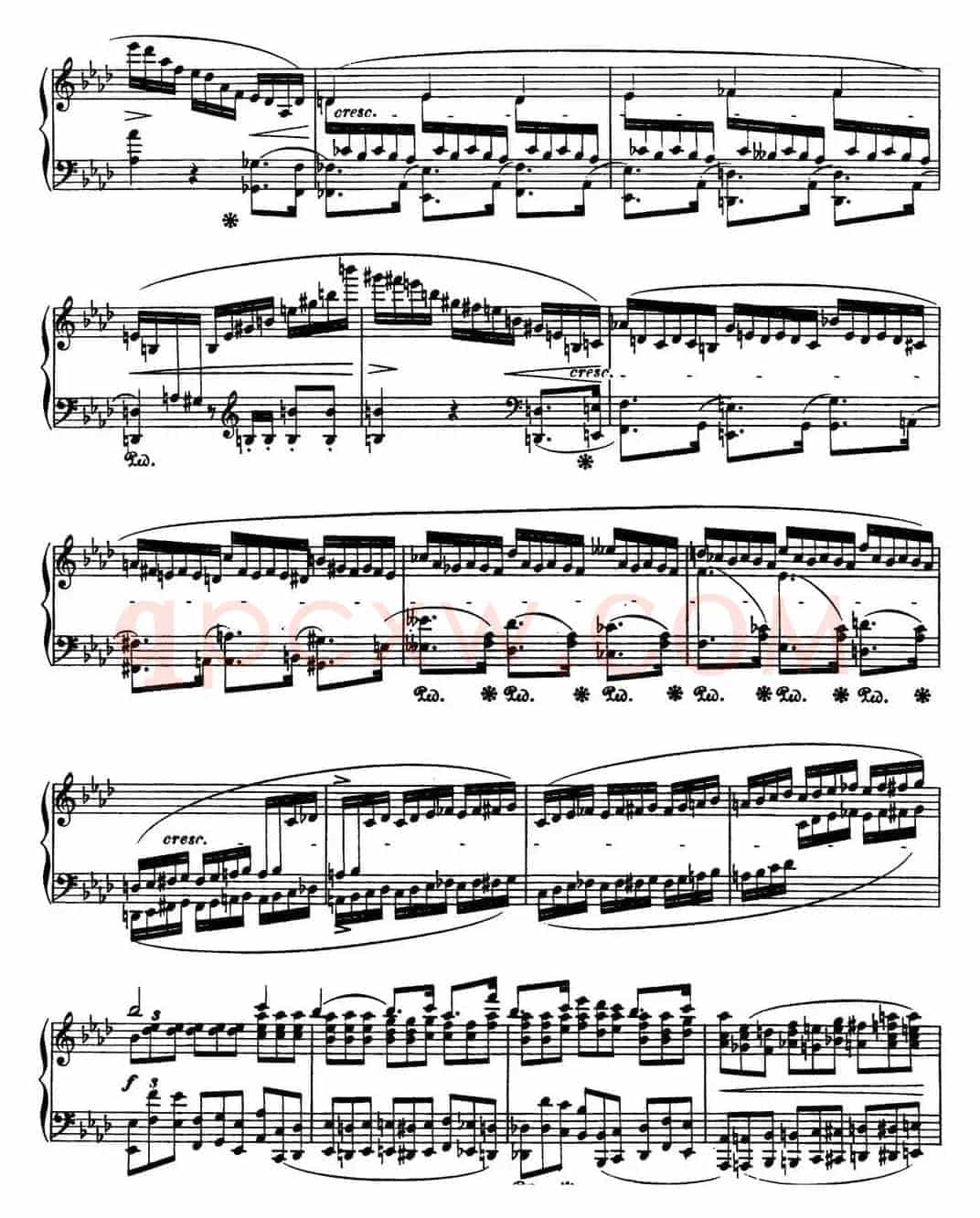 肖邦 幻想波兰舞曲 Op.61 降A大调 Polonaise