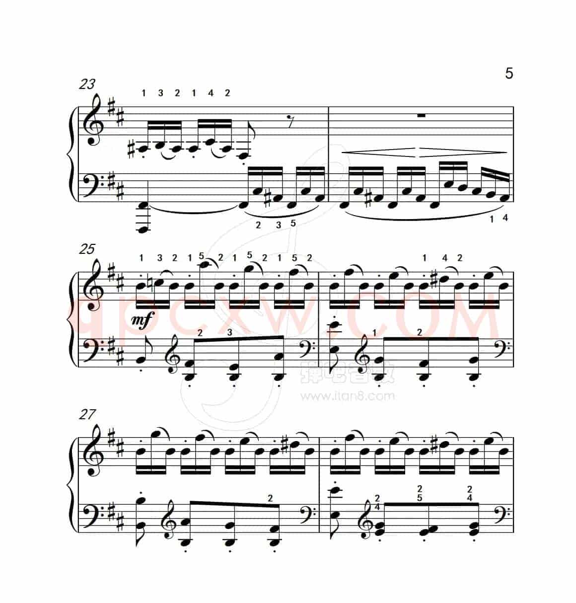 练习曲 45（克拉莫钢琴练习曲60首）