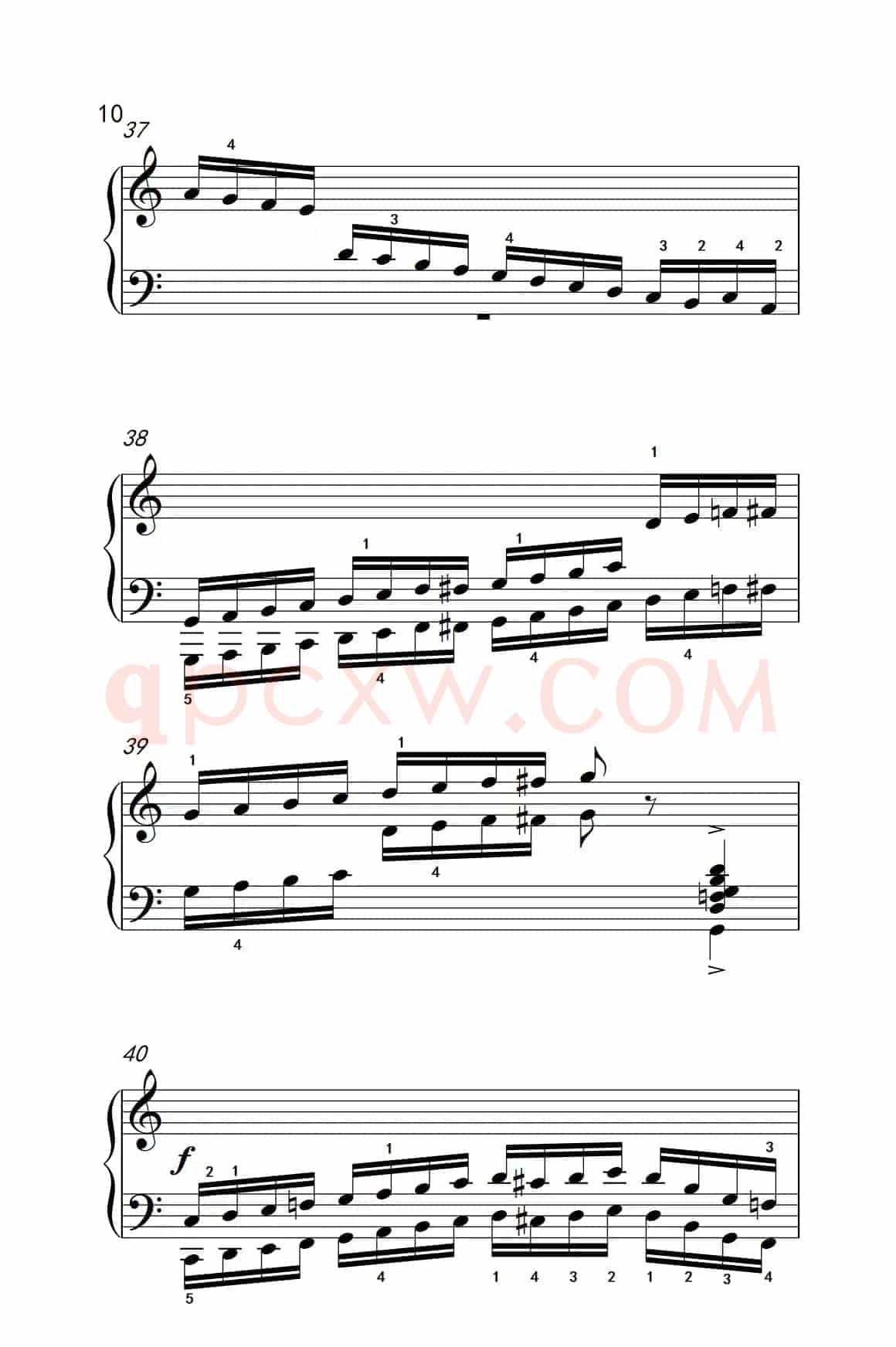 莫什科夫斯基 钢琴练习曲（第五首）