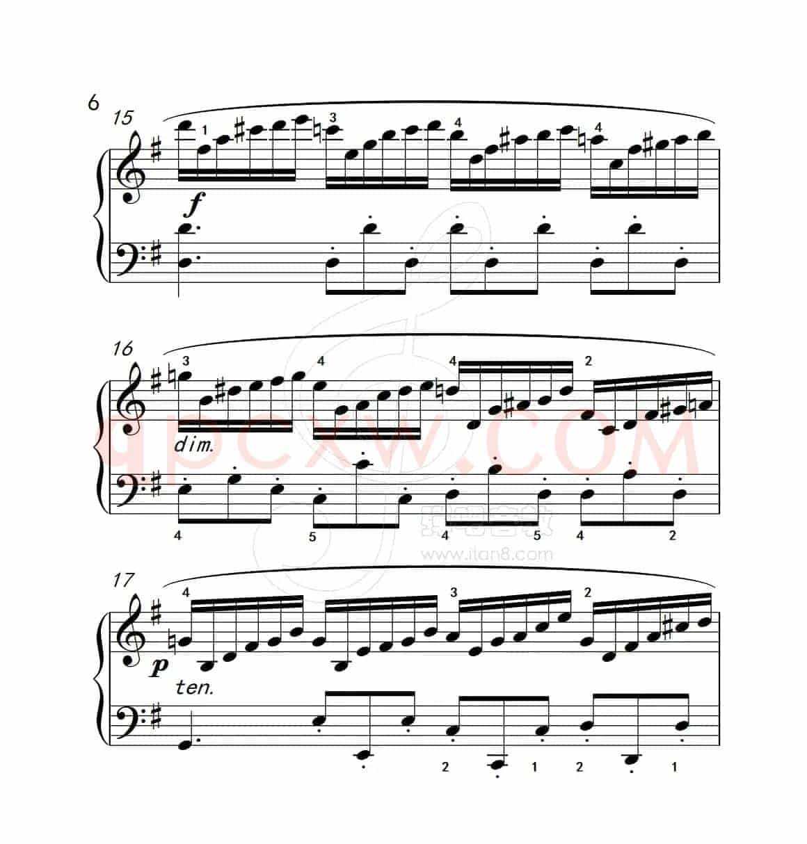 练习曲 24（克拉莫钢琴练习曲60首）