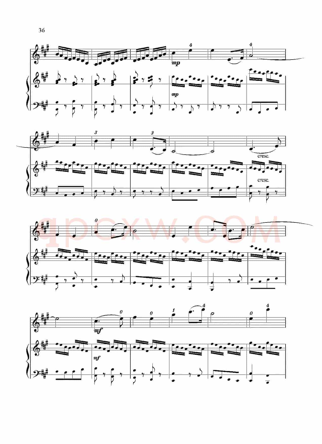 满江红幻想曲（小提琴+钢琴）