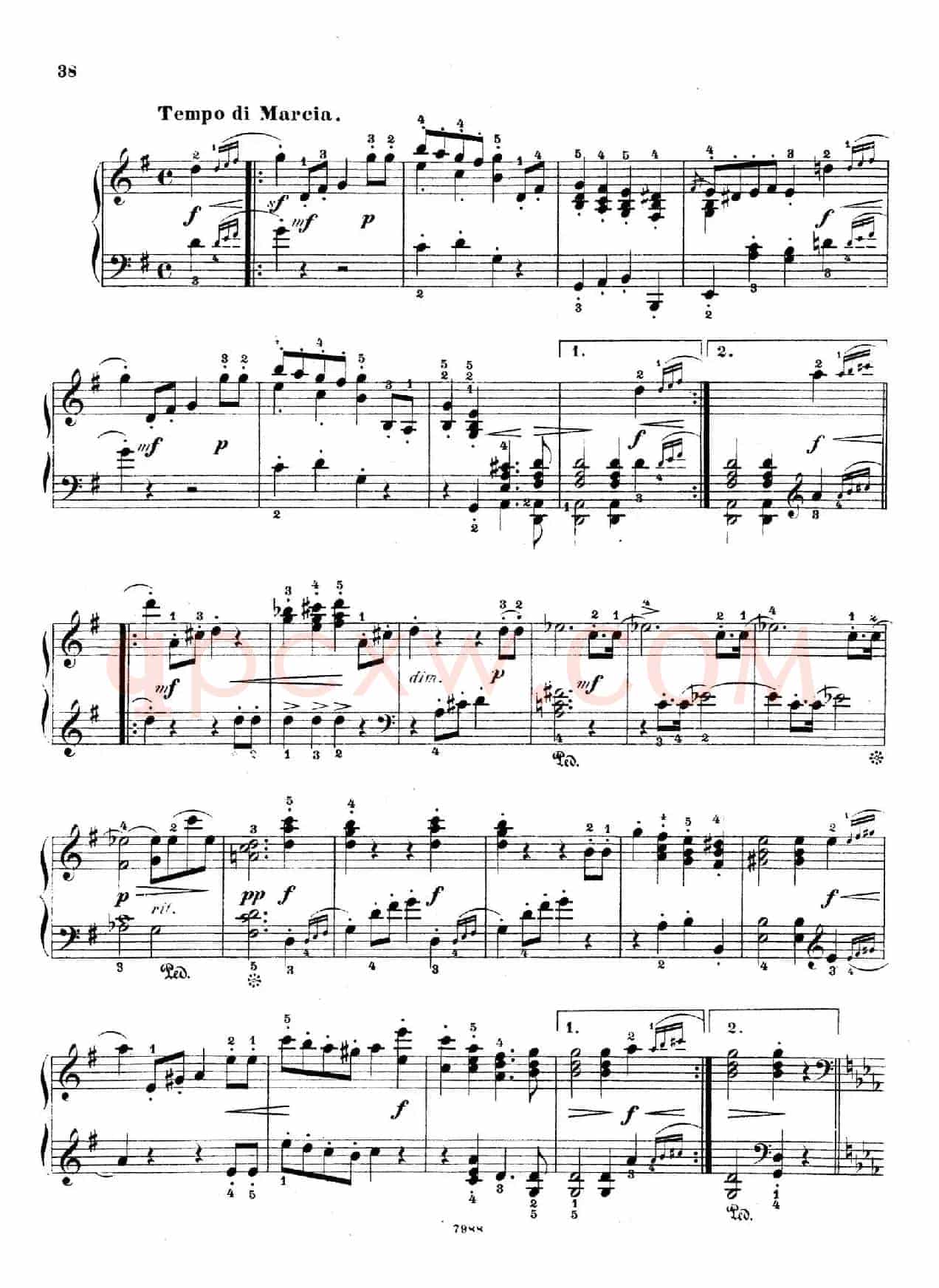 Five Sonatinas Op.70（5首钢琴小奏鸣曲·4）
