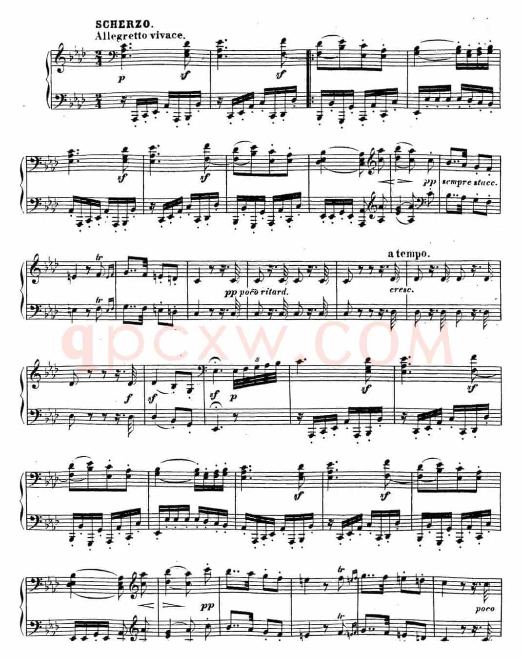 贝多芬钢琴奏鸣曲18 狩猎 降E大调 Op.31 No.3 E-flat major