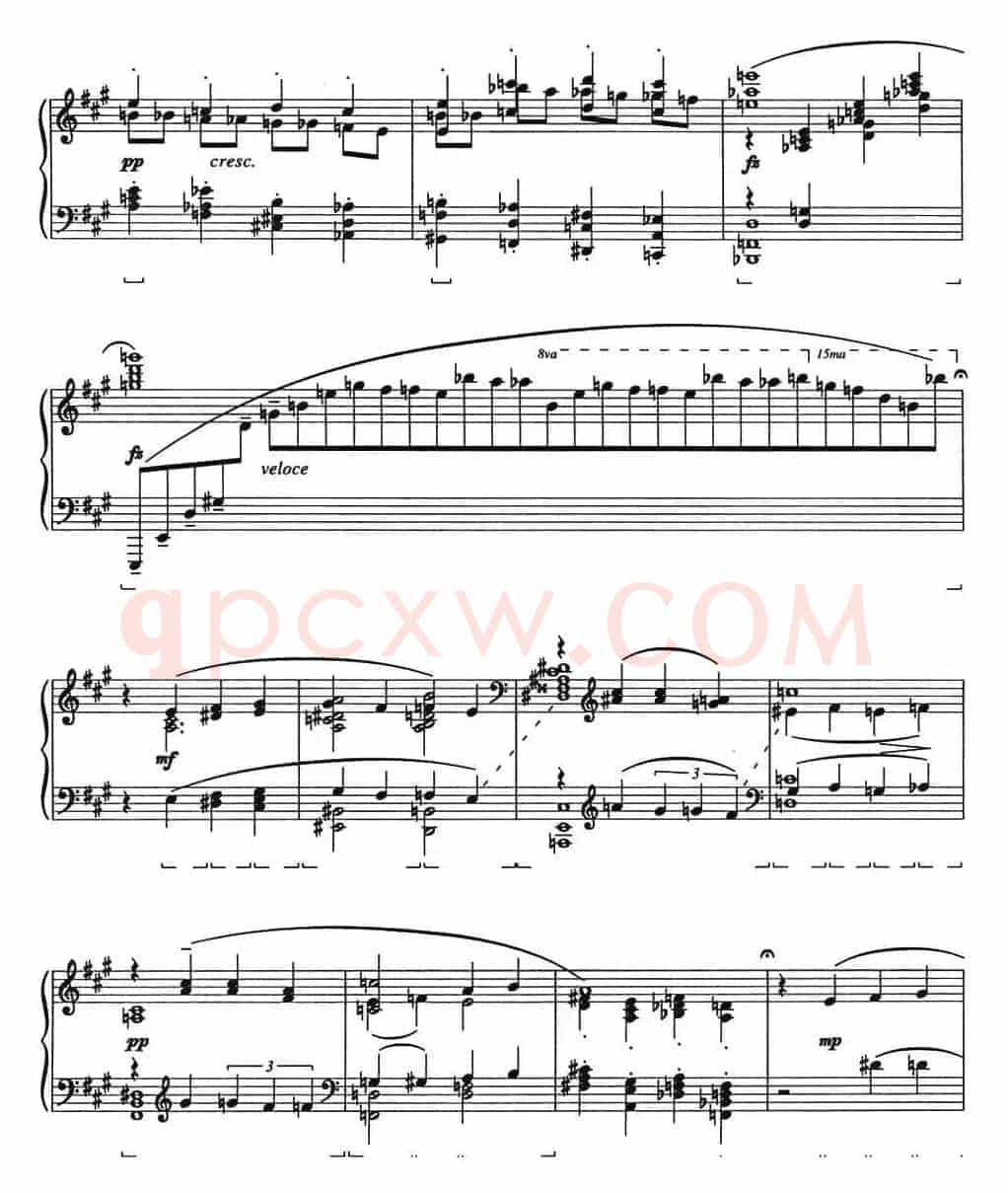 Etude 2.Somebody Loves Me（乔治·格什温练习曲·2、他深爱着我）
