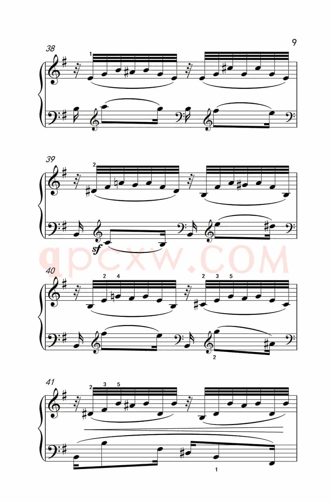 奏鸣曲 Opus 2 Nr.3 第二乐章（贝多芬奏鸣曲集 1）