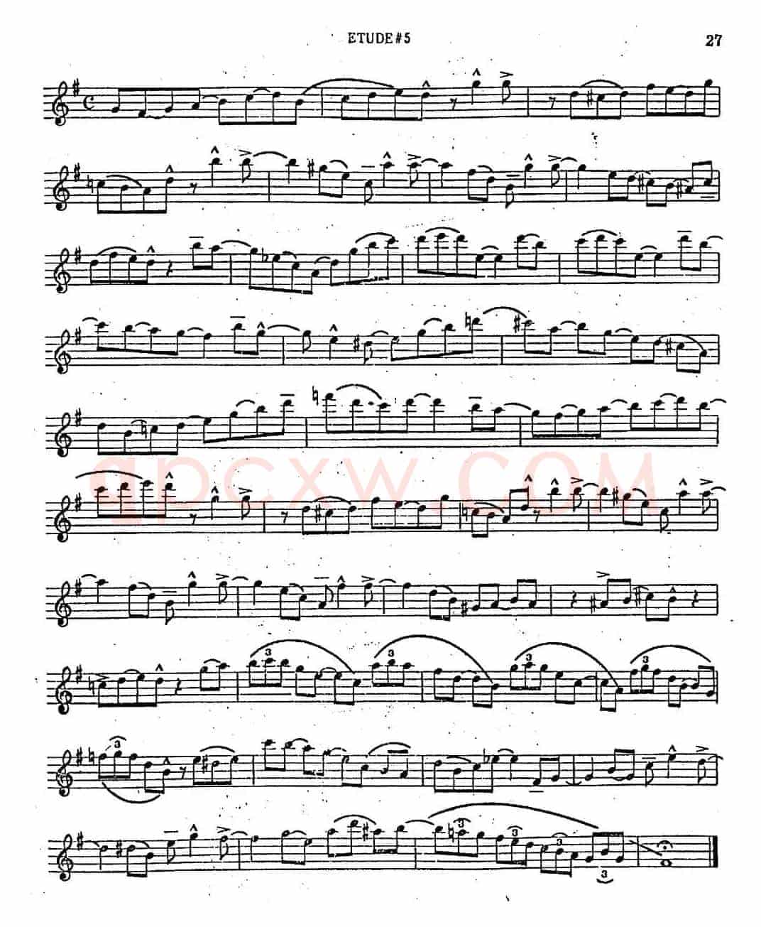 Intermediate Jazz Conception by Lennie Niehaus（25 Jazz Etudes）