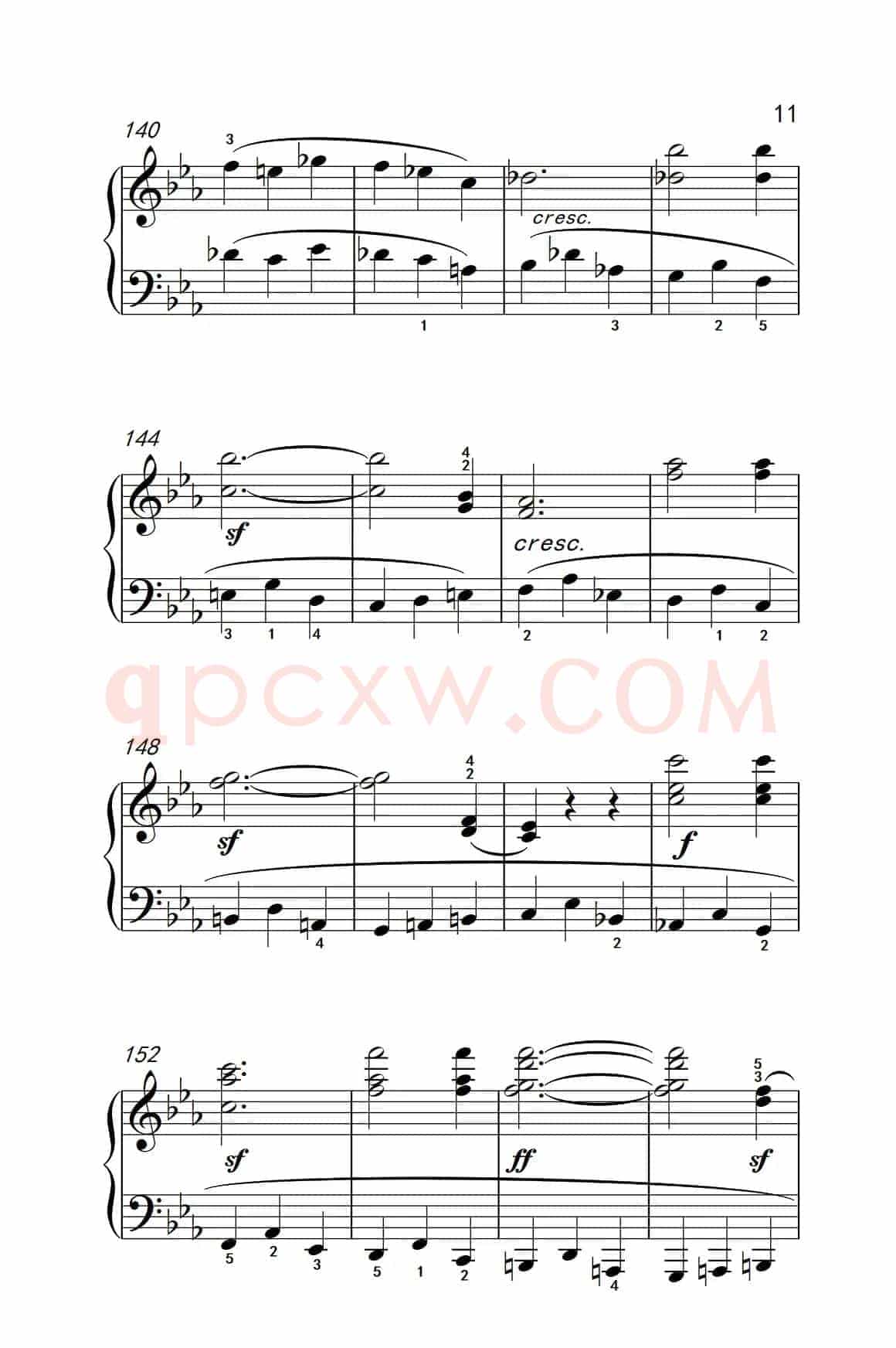 奏鸣曲 Opus 10 Nr.1 第一乐章（贝多芬奏鸣曲集 2）