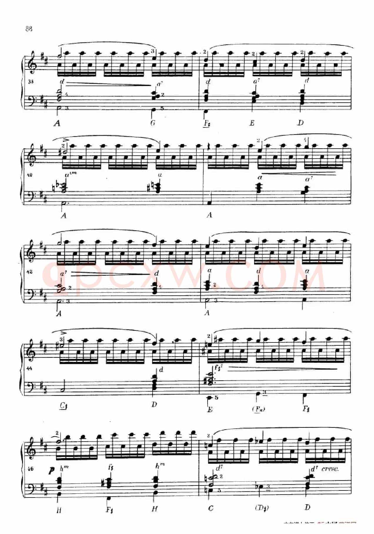 《车尔尼手风琴练习曲集》第Ⅳ册（第16——17首）