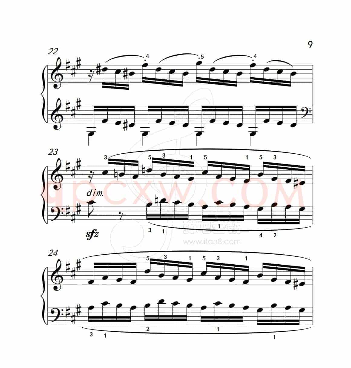 练习曲 6（克拉莫钢琴练习曲60首）