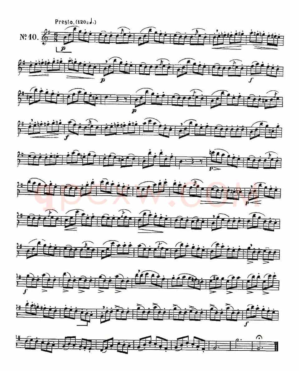 Klose Etudes Chantantes Pour Saxophone（KLOSE的15首练习曲集）