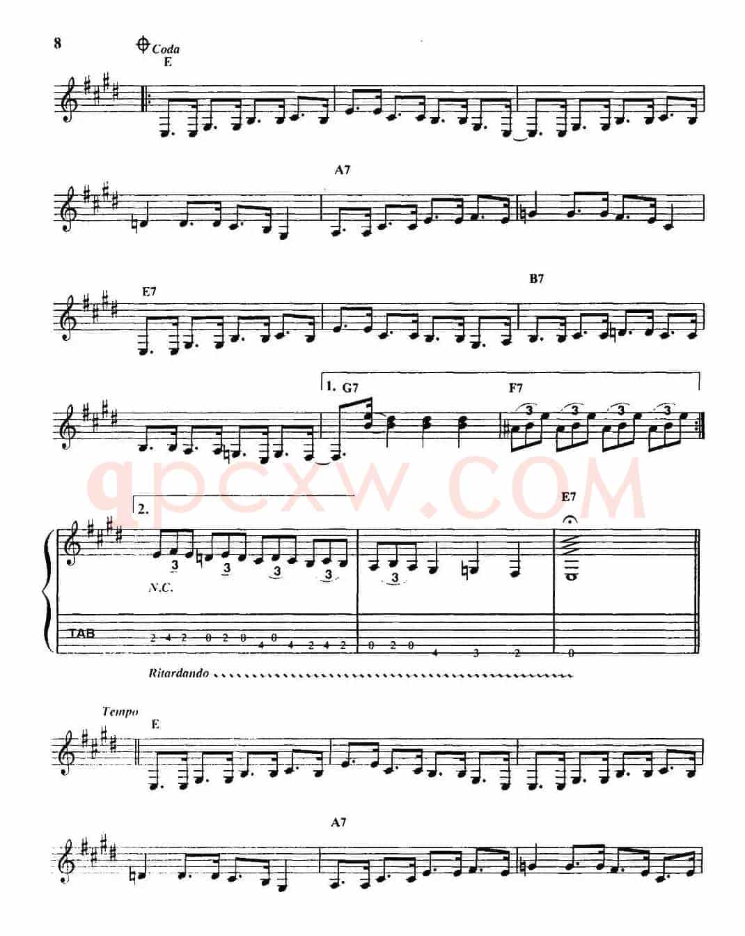 GUITAR BOOGIE（指弹吉他）