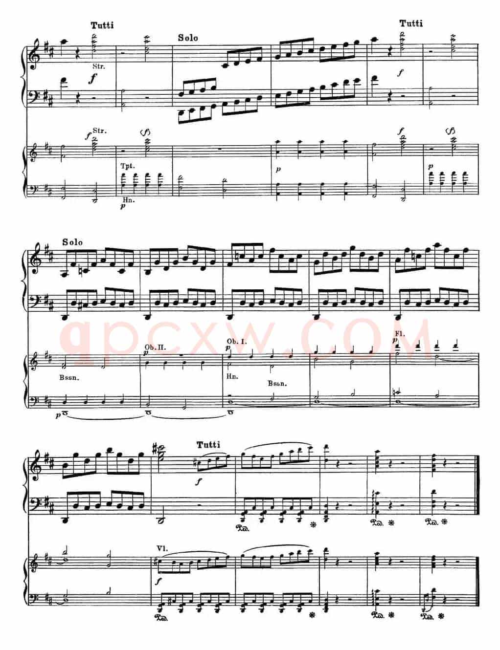 二十八部钢琴协奏曲 No.20（P46-59）
