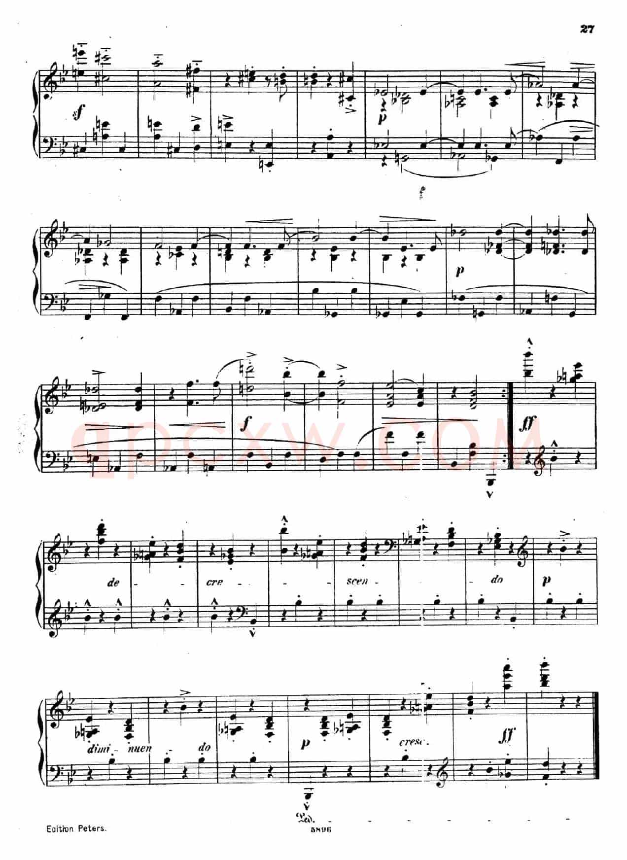 Waltzes Op.23(圆舞曲集·11、降B大调)