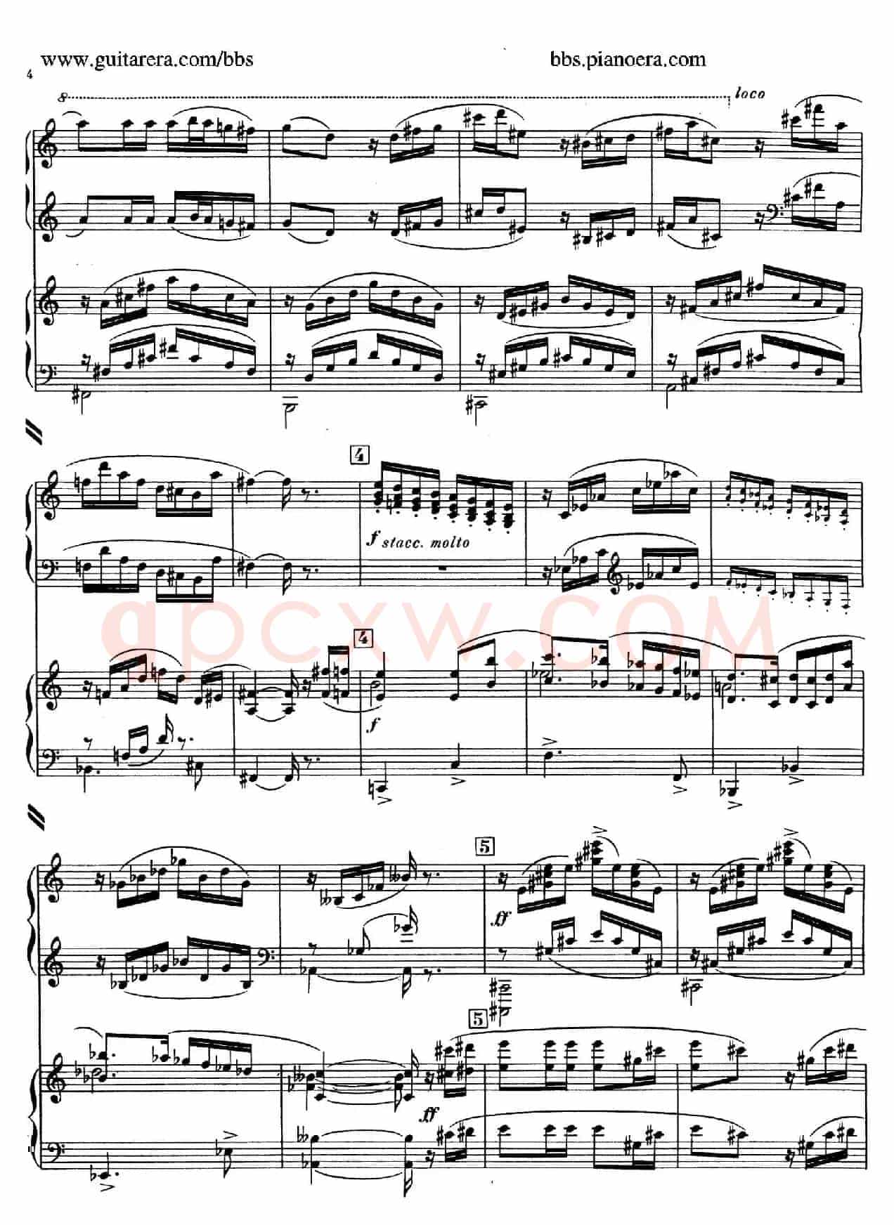 Piano Concerto in c-sharp Minor (升c小调钢琴协奏曲·第一乐章)