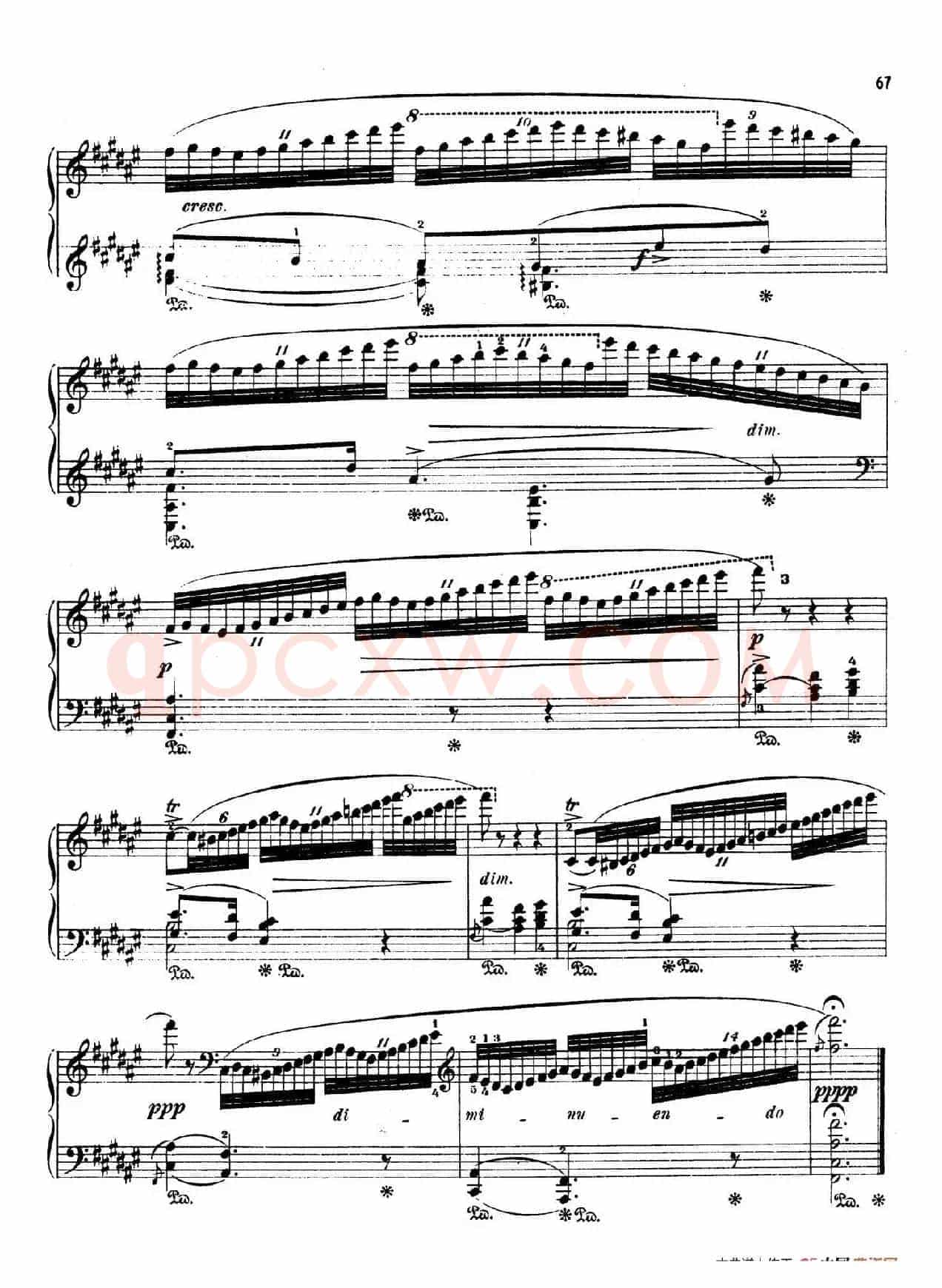 24 Characteristic Pieces Op.36(24首性格小品·13)