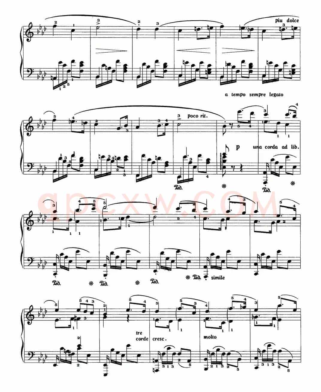 无词浪漫曲（福雷作品第17号之三）