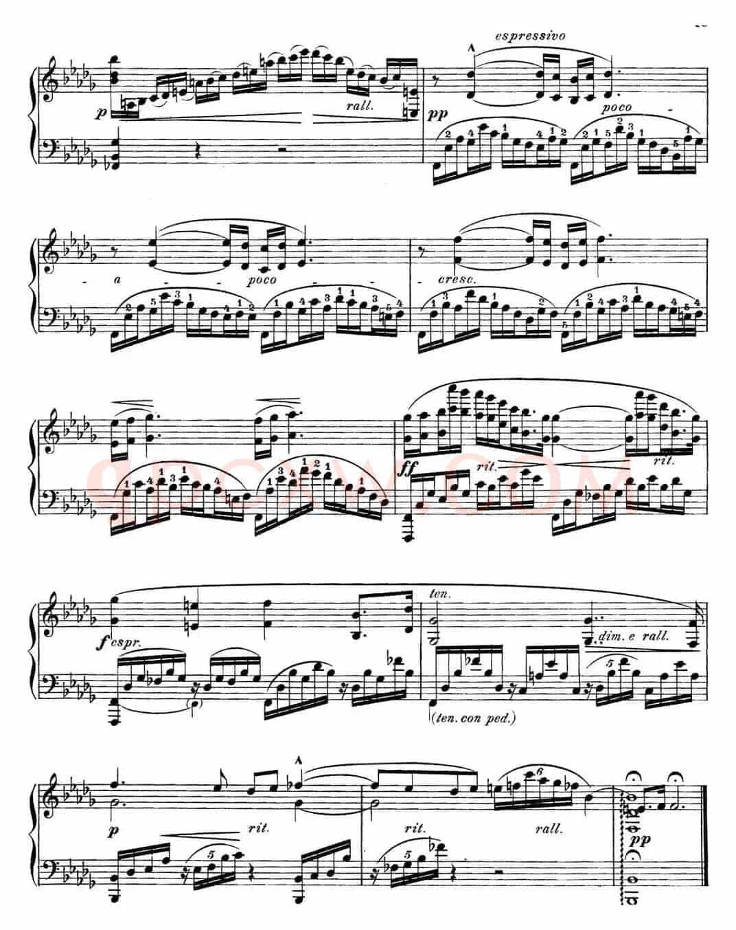 希曼诺夫斯基 9首钢琴前奏曲 Op.1 No.9