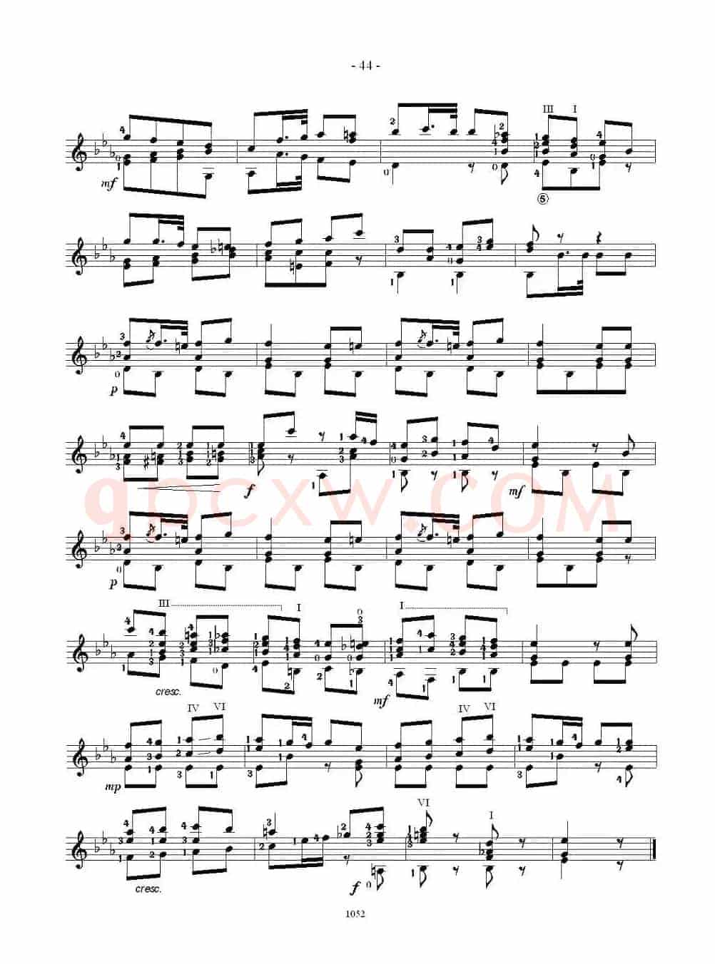 索尔·克斯特26首练习曲之21——26