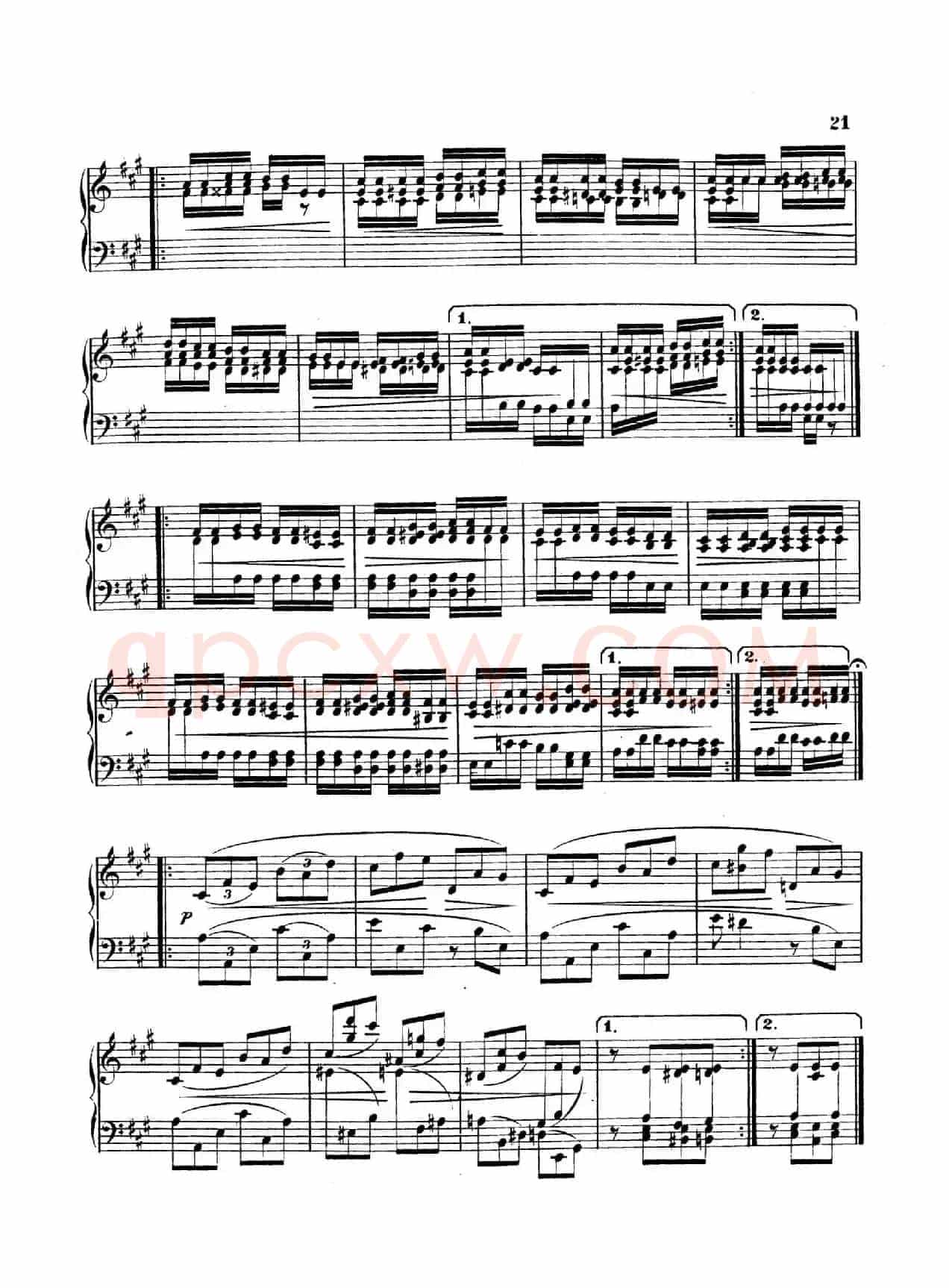 Variations on Yankee Doodle from Miscellenies Op.93(扬基嘟得主题变奏曲)