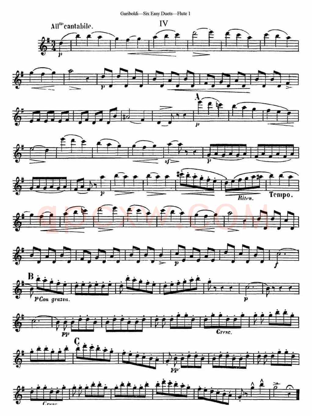 六首简易二重奏作品145号