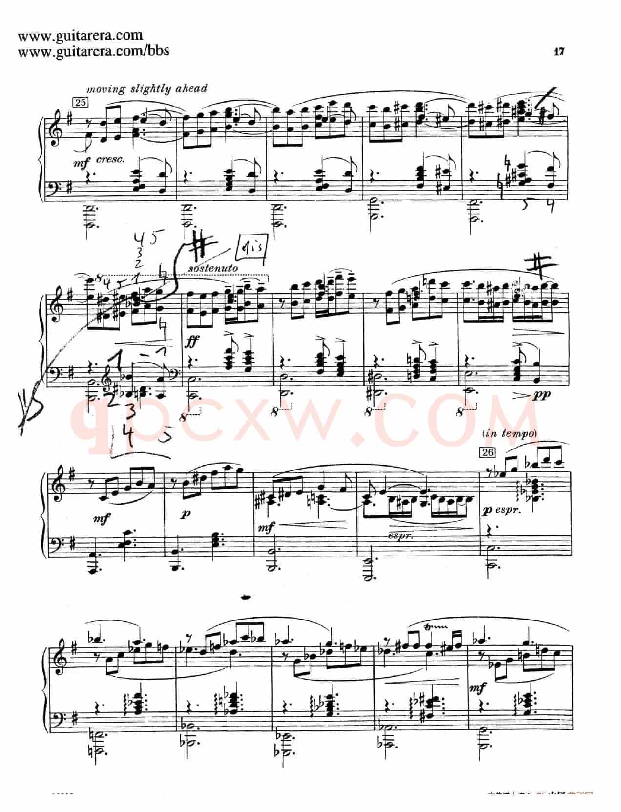 Souvenirs Op.28(纪念曲3. 双人芭蕾舞)