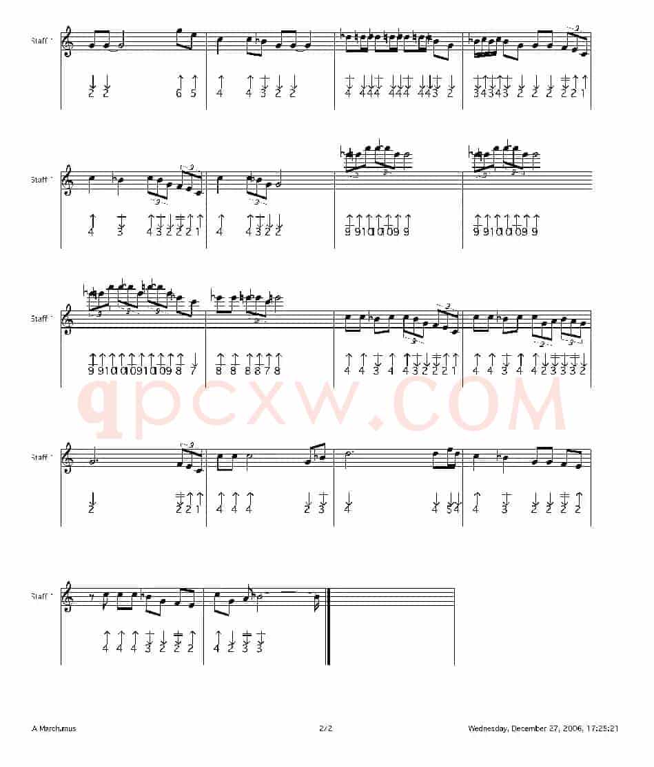 A March（一个月）（布鲁斯）