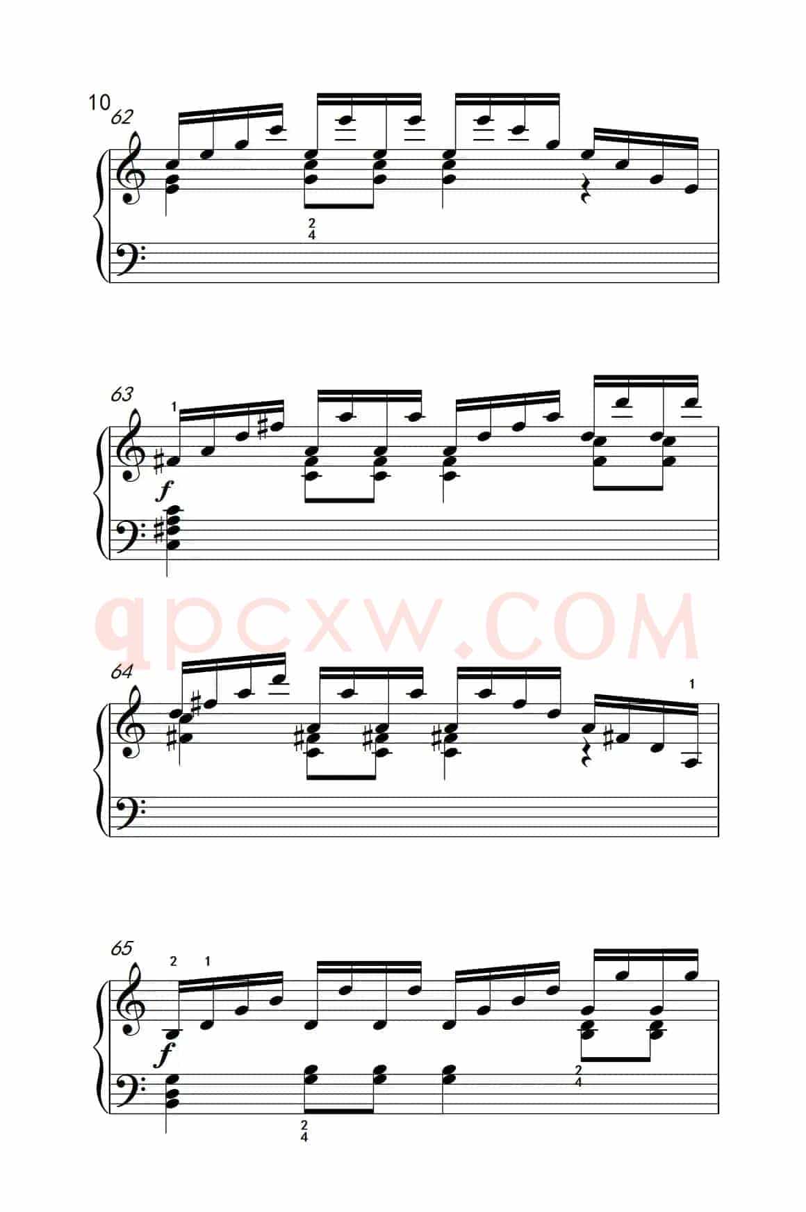 奏鸣曲 Opus 2 Nr.3 第一乐章（贝多芬奏鸣曲集 1）
