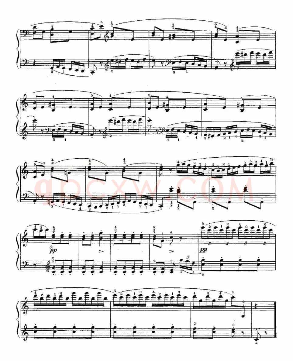 贝多芬钢琴小品Op.119 之二