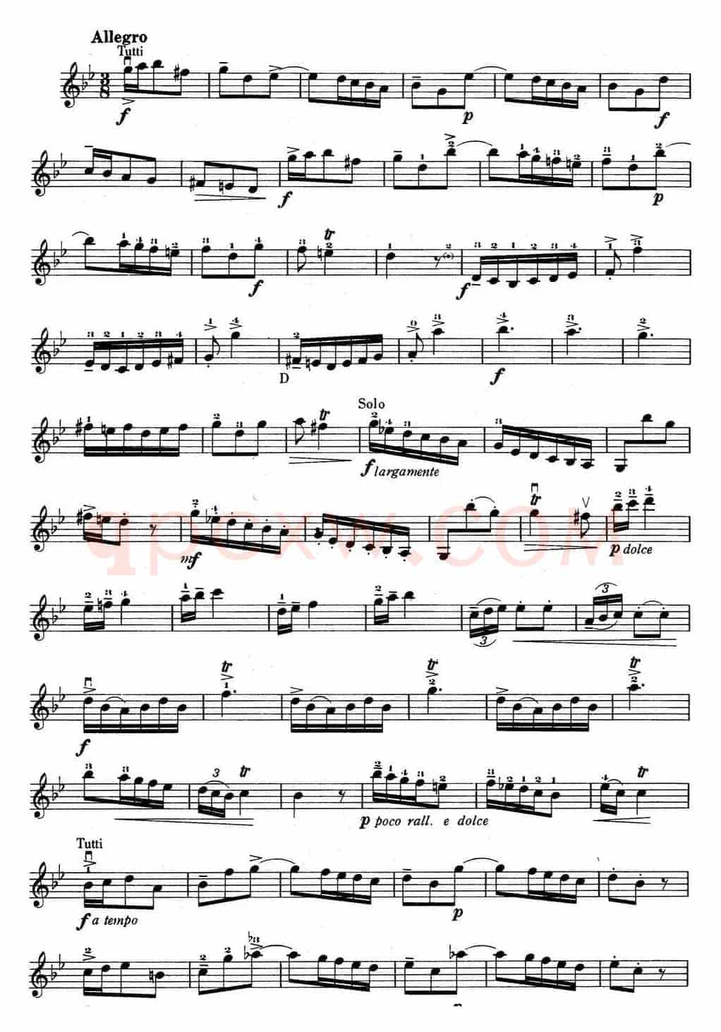 铃木小提琴教材第五册（Suzuki Violin School Violin Part VOLUME 5）