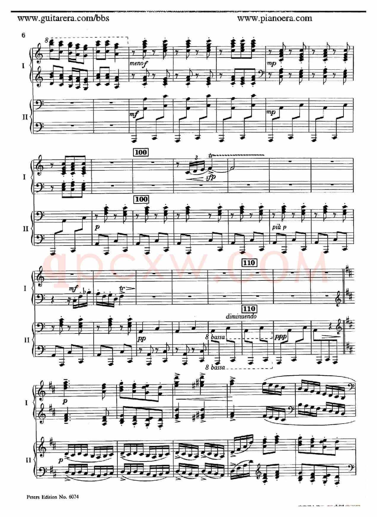 Rondo in D Major Op.87a（D大调回旋曲·双钢琴）
