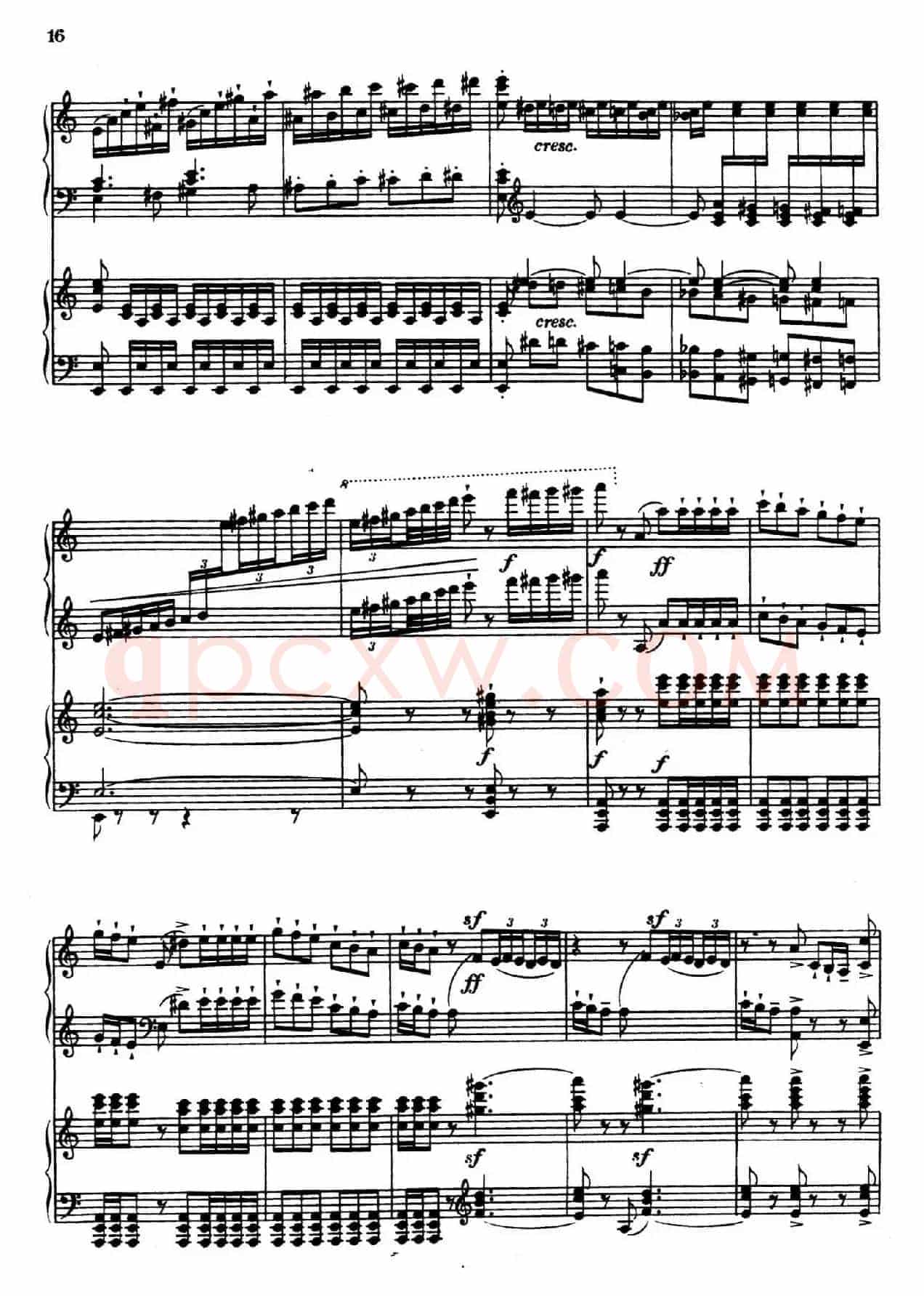 Introduction et Rondo Capriccioso Op.28(引子与随想回旋曲·双钢琴)