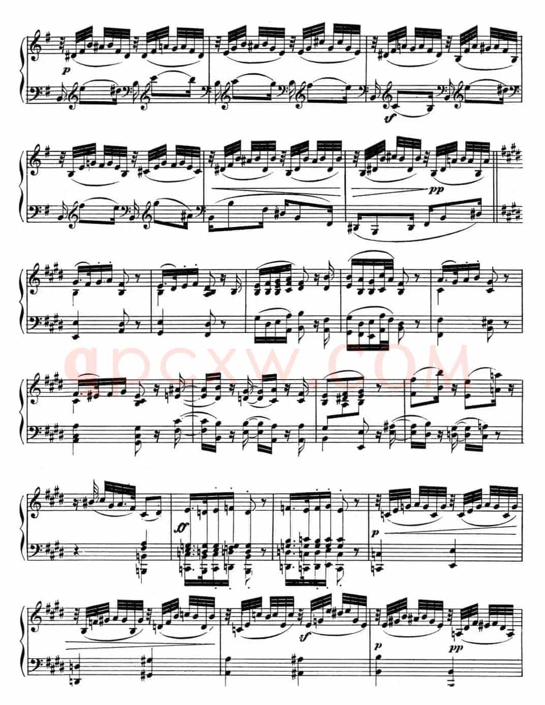 贝多芬钢琴奏鸣曲03 C大调 Op.2 No.3 C major
