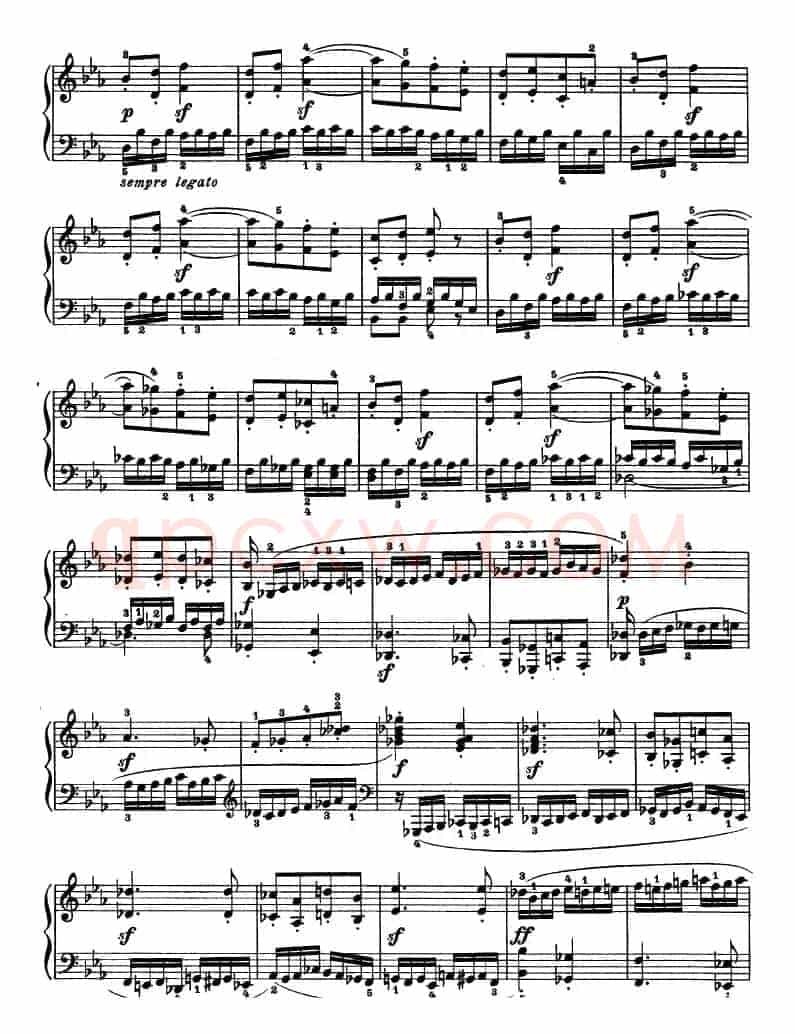 SONATE（第十三钢琴奏鸣曲-Op.27 No.1）