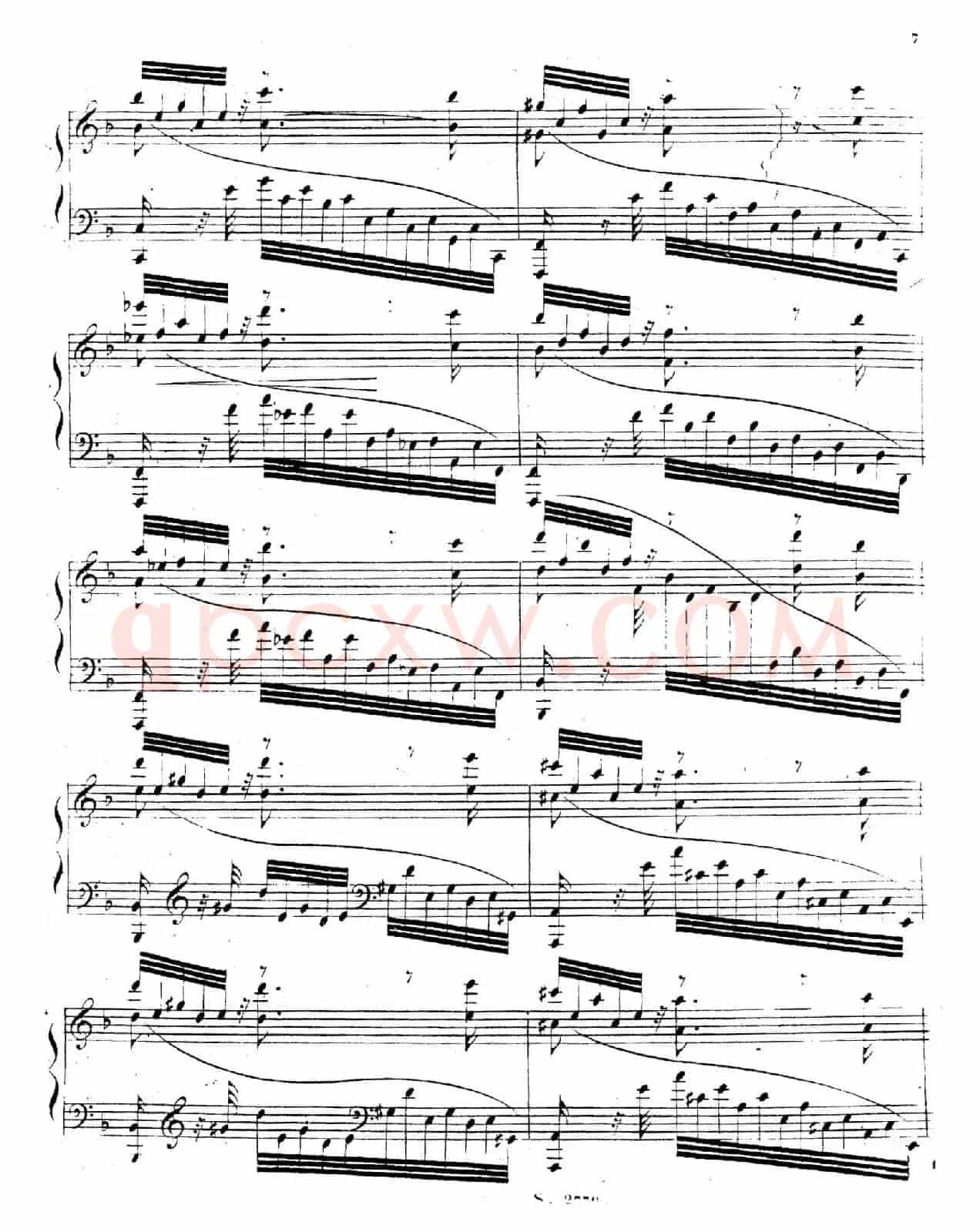 Canzonette Italienne Op.36-5(意大利小歌曲)