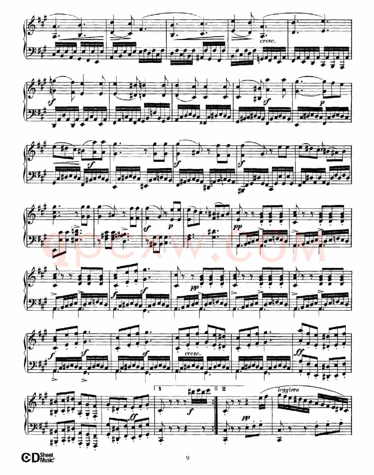 Fantasy in f-Sharp Minor Op.28(升f小调幻想曲)