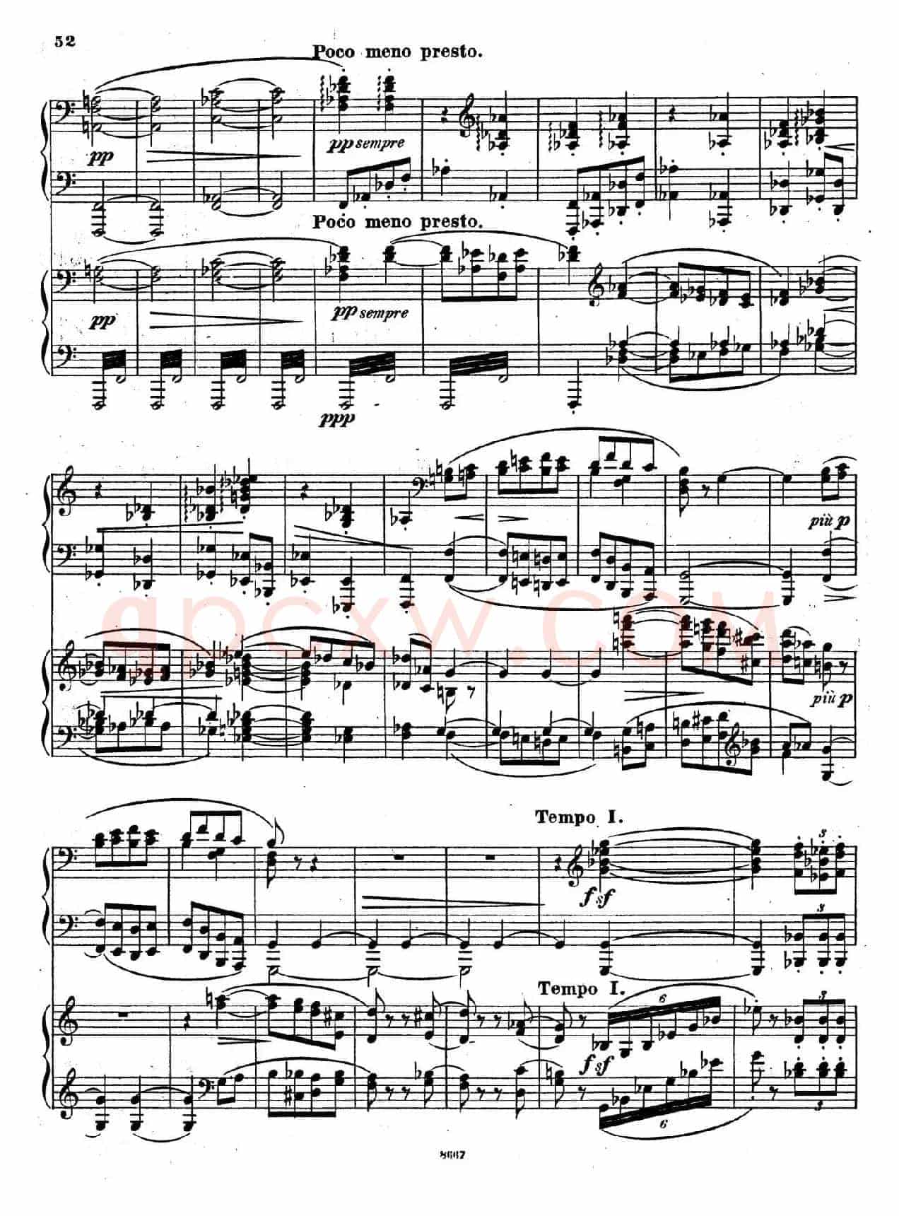 Symphony No.4 in e Minor Op.98(e小调第四交响曲·双钢琴)