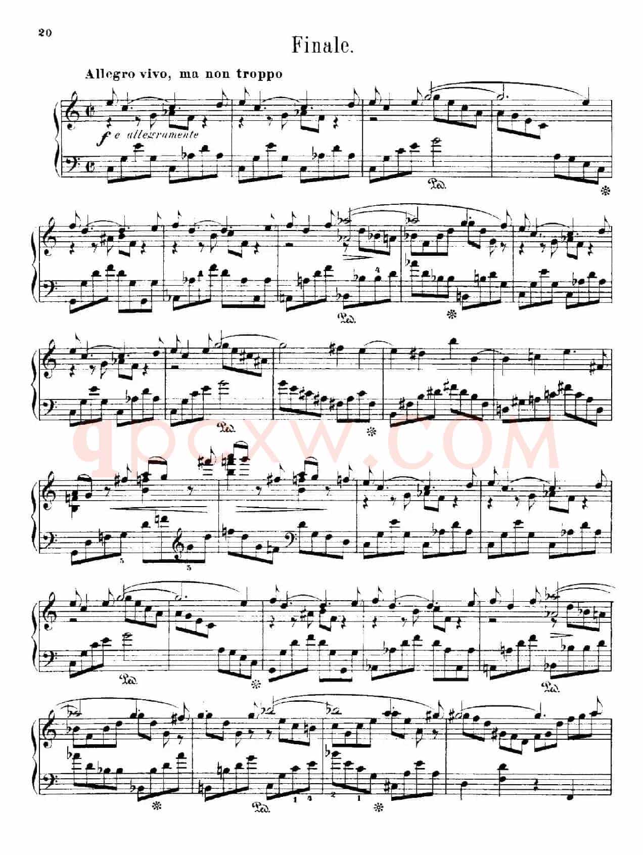 Petite Sonate Dans La Forme Classique Op.9(古典小奏鸣曲)