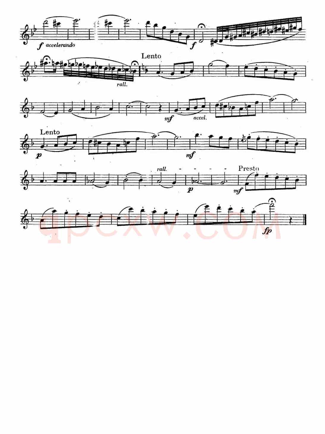 奇特克-萨克斯练习曲之15（ETUDY PRO SAXOPHON - FR ZITRK.op.3）