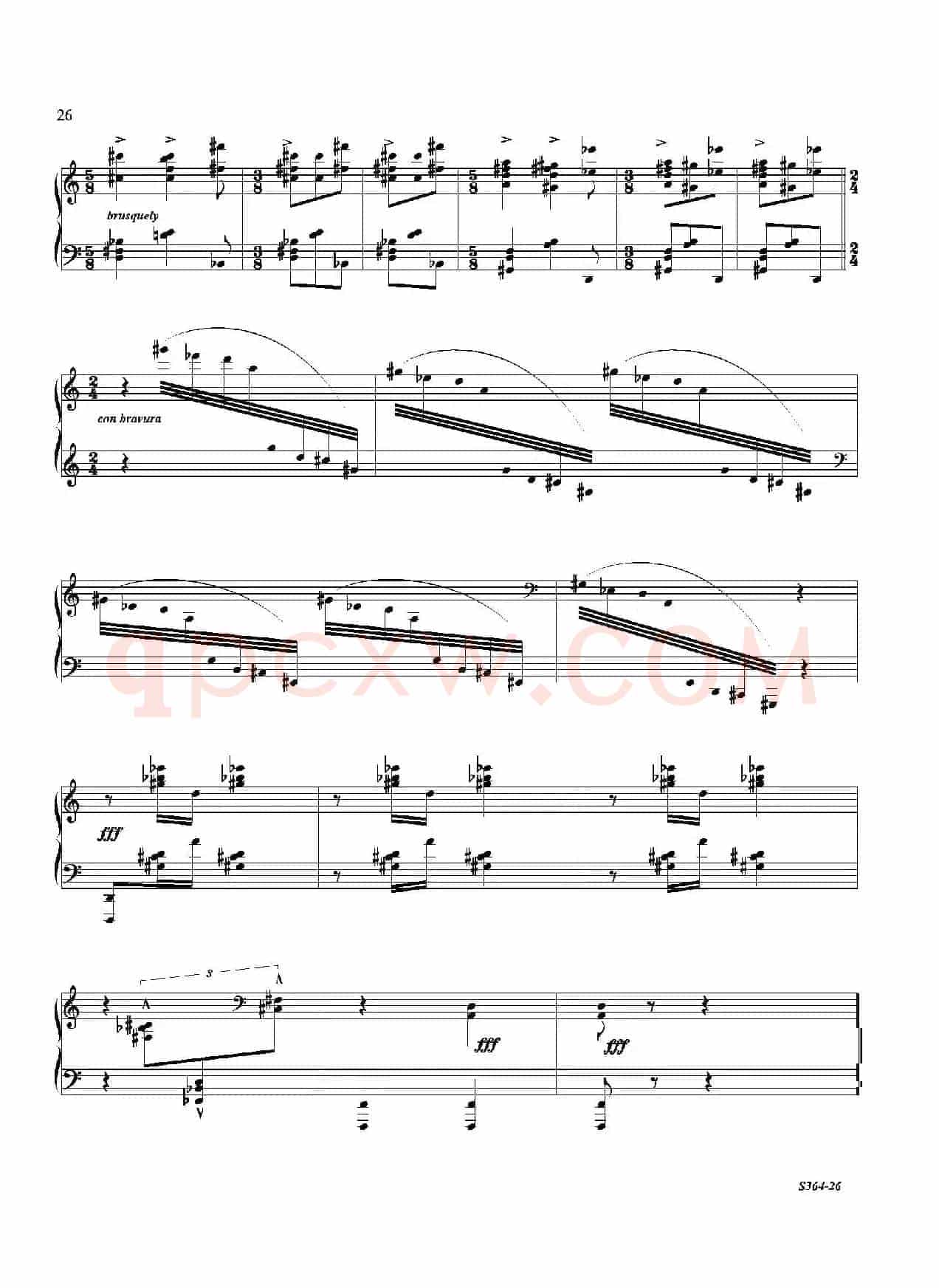 Piano Sonata No.8（第八钢琴奏鸣曲）（1）