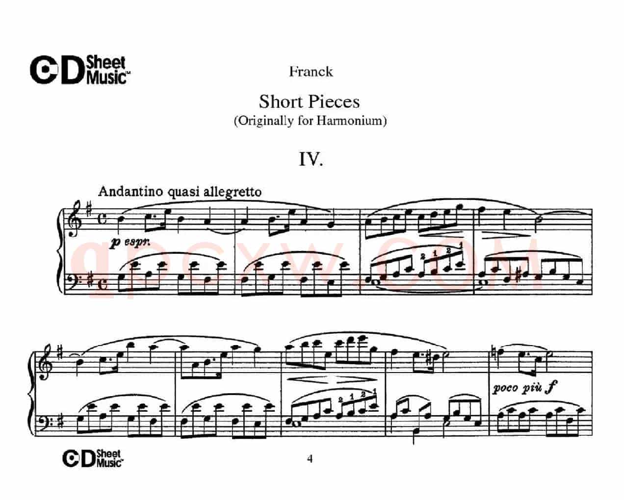 18 Short Pieces（18首小品·Ⅳ）