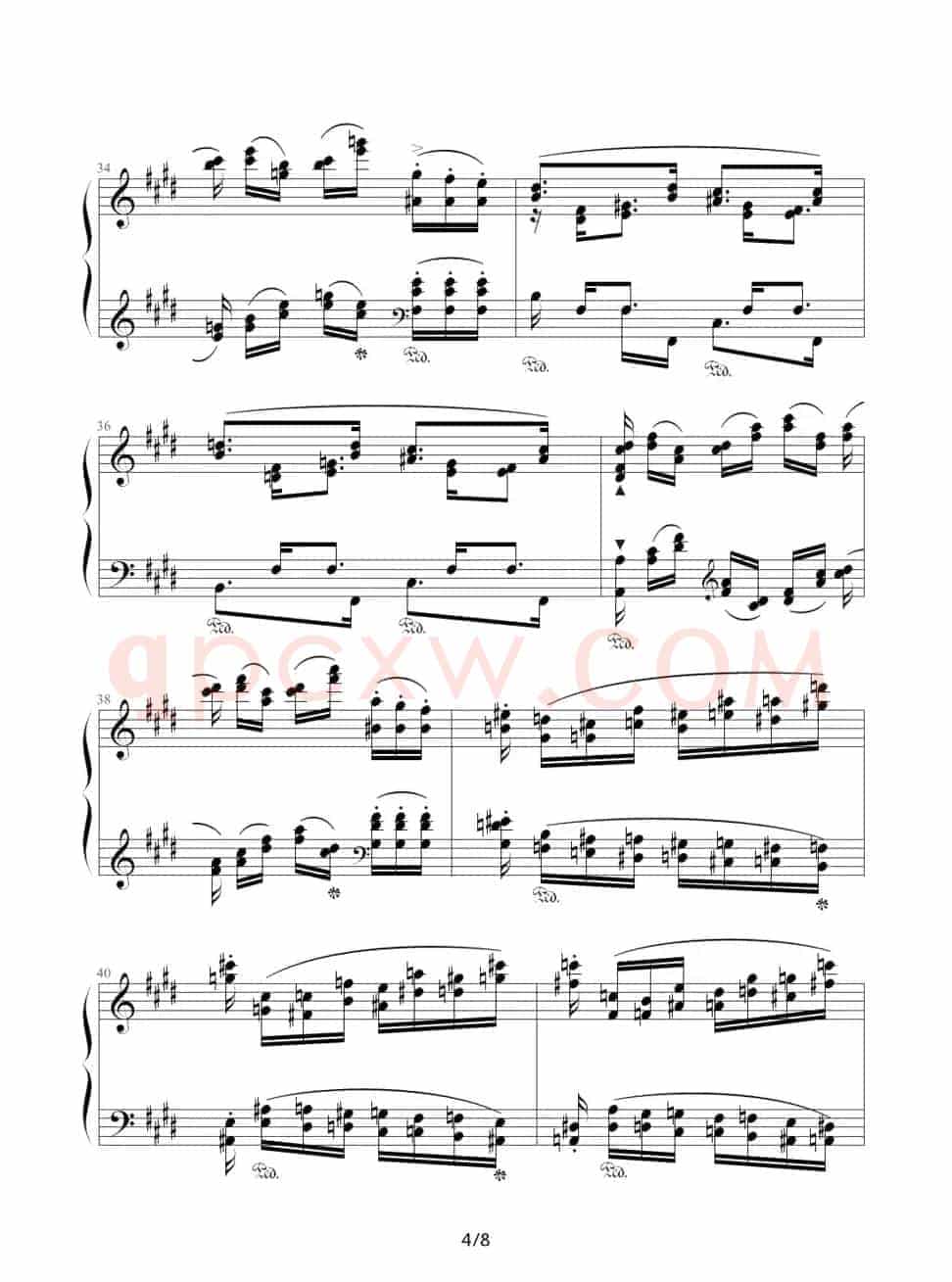 Chopin.肖邦 练习曲 Op.10 No.3 离别曲