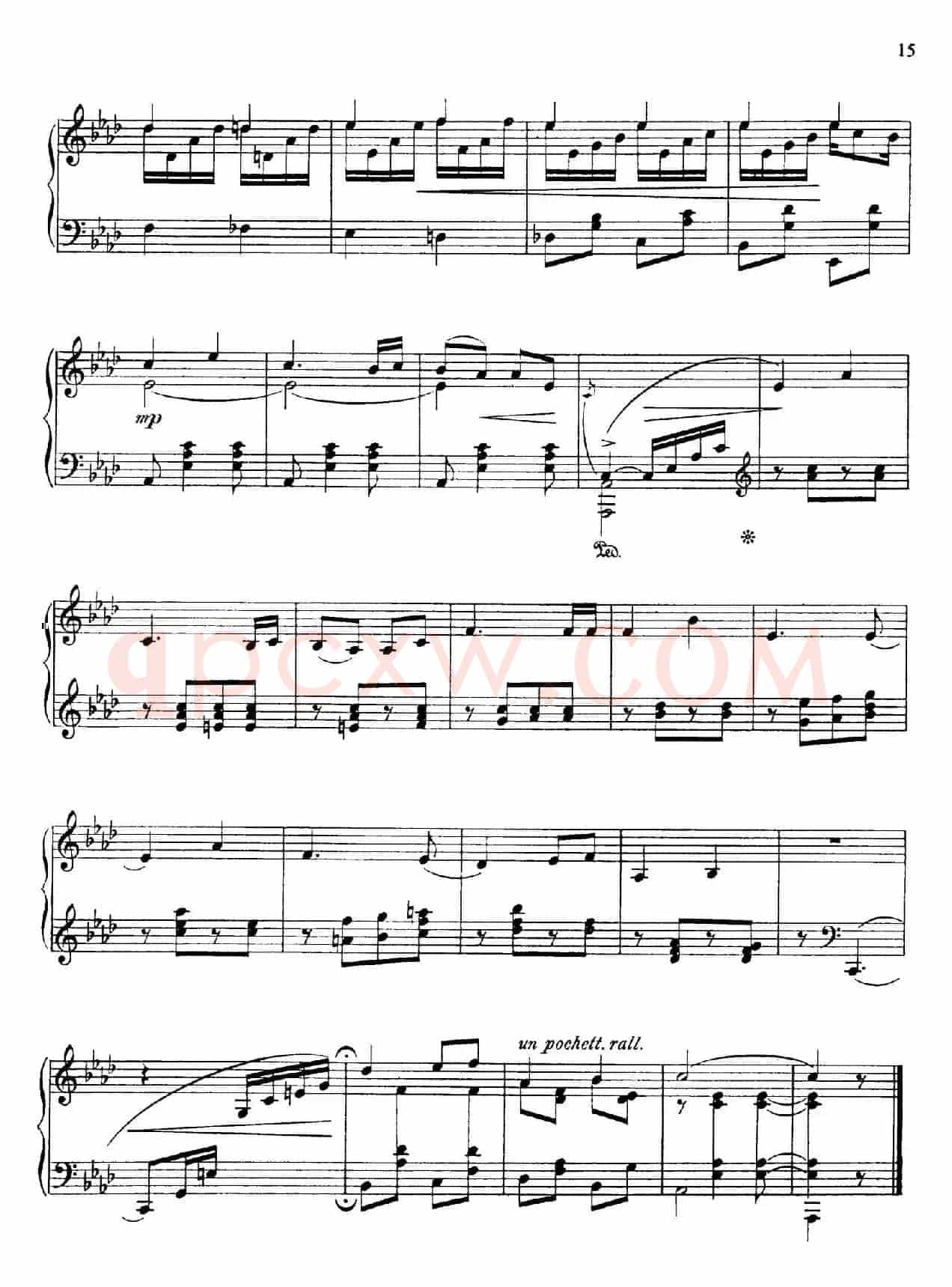 The Flowers（花之组曲）（Op.85.Nr.4）
