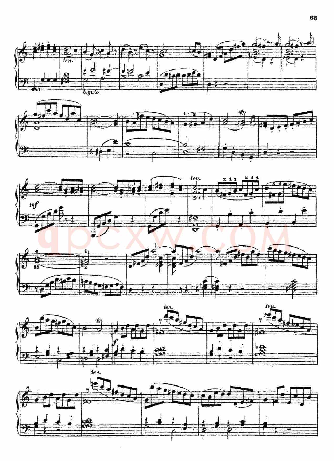 Piano Sonata No.4 in C Major Op.38(C大调第四钢琴奏鸣曲)