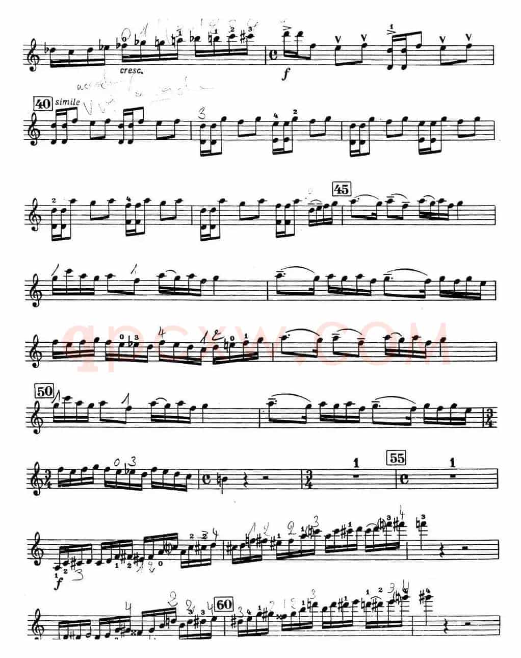 小提琴协奏曲（A.David Oistrakh）