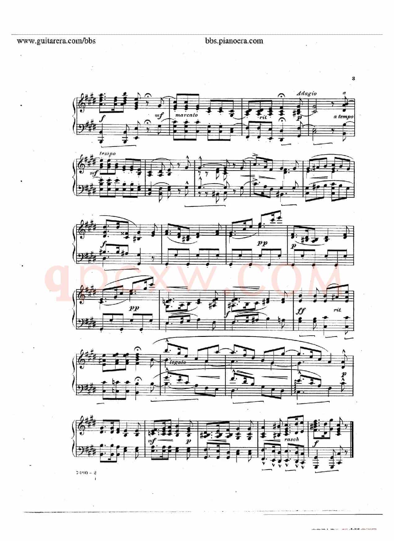 Humoreske in c-sharp Minor Op.59(升c小调幽默曲)