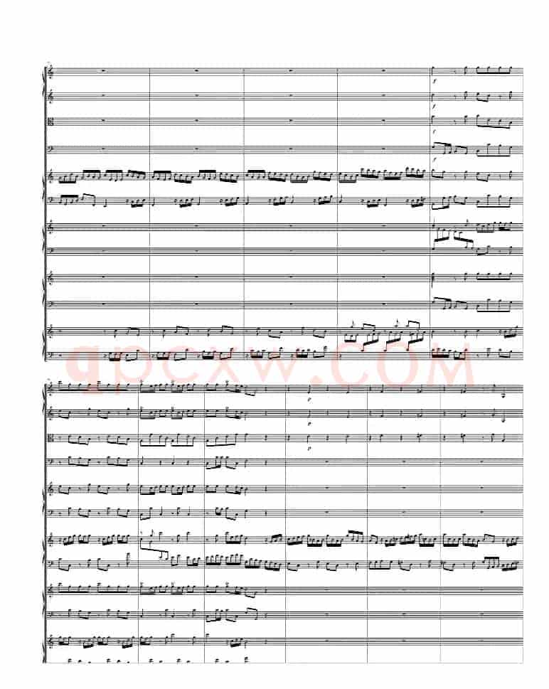 四羽管键琴协奏曲 BWV1065